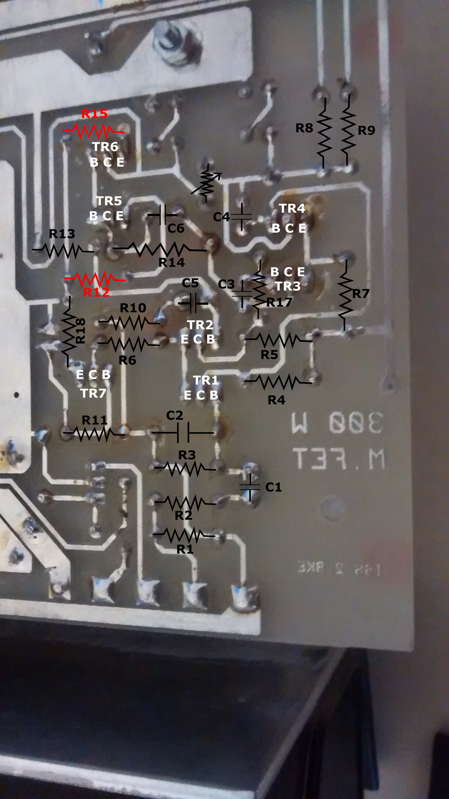 Blown resistors in a BK Electronics MF300? With circuit diagram! diyAudio