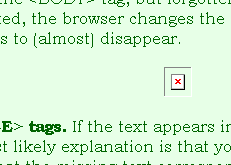 screen shot - broken image