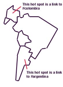 the overlaid image map