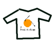 Image of large logo T-shirt