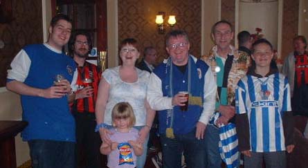 Image: Northern Travelling Seagulls, Port Vale championship party, 2002