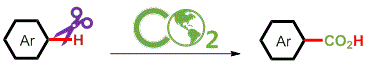 Cover image for C−H Carboxylation of Aromatic Compounds through CO2 Fixation