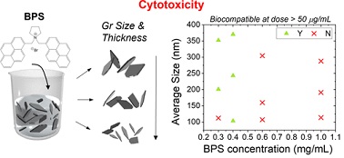 Cover image for Effects of Lateral Size, Thickness, and Stabilizer Concentration on the Cytotoxicity of Defect-Free Graphene Nanosheets: Implications for Biological Applications