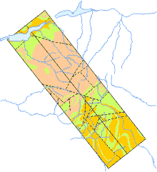 Thumbnail image of the a Geology map of the area