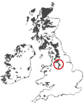 The Peak District in relation to peat distribution in the UK