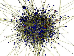 Stephen Coast's Internet graph - click for larger version