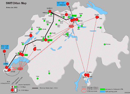 SWITCH network - click for larger image