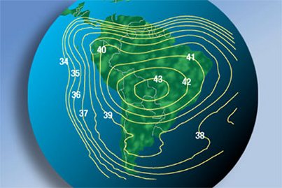 Telstar 8 footprint map - click for larger image