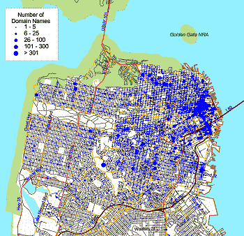 Domain Name Map - click for larger image