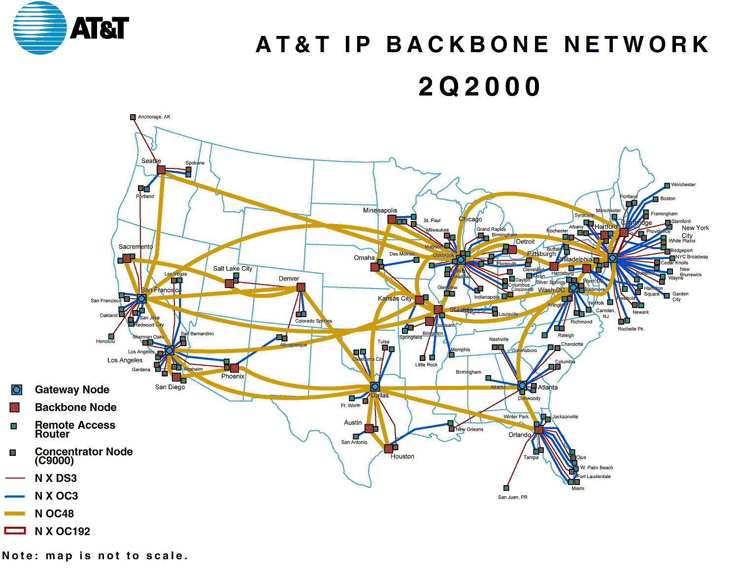 An Atlas of Cyberspaces- ISP Backbone Maps