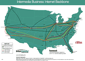Intermedia Communications backbone map - click for larger version
