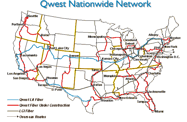 Internet Connection Map