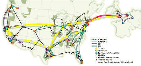 XO Communications backbone - click for larger image