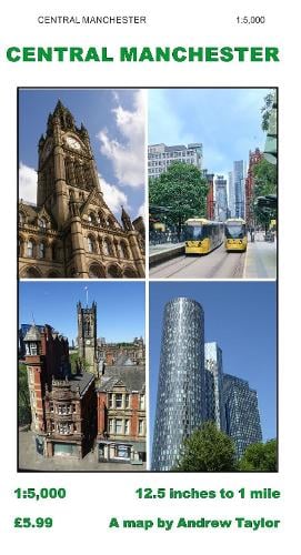 Central Manchester map cover
