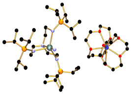 Uranium nitride triple bond